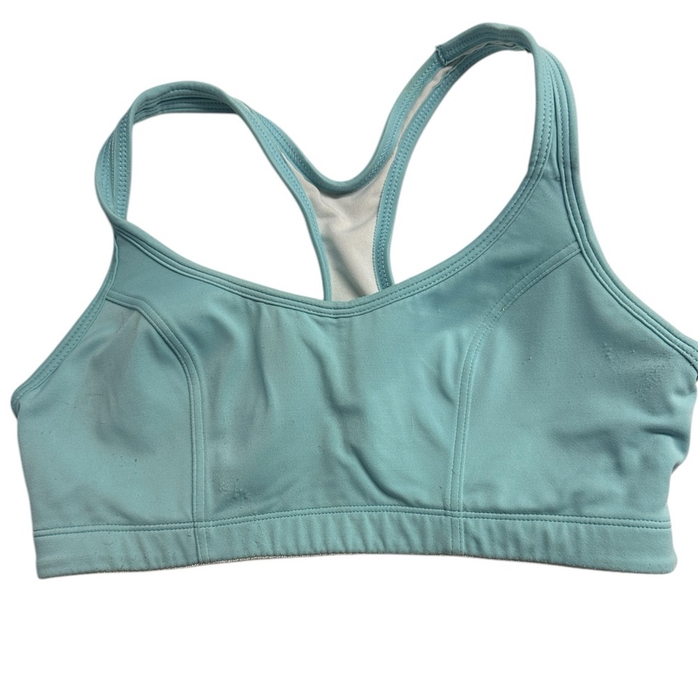 Champion Jog Bra Medium Hold Baby Blue Sz 36B